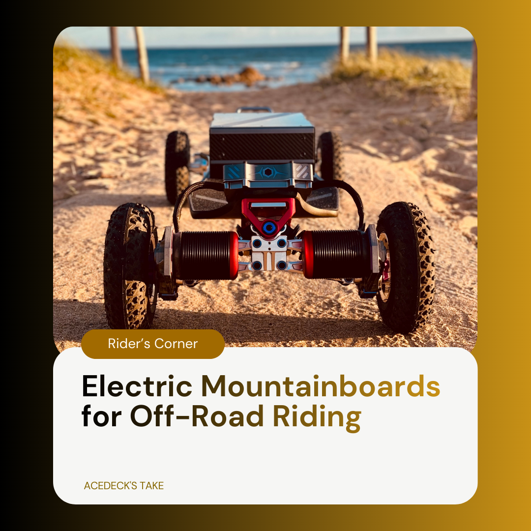Electric Mountainboards for Off-Road Riding: Acedeck's Take