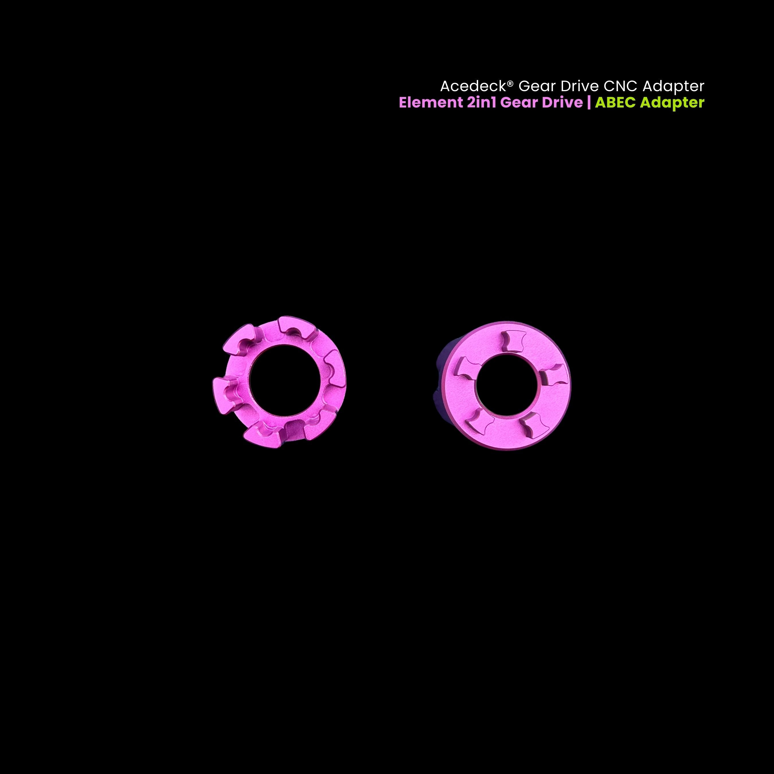 Acedeck® Gear Drive CNC Adapter