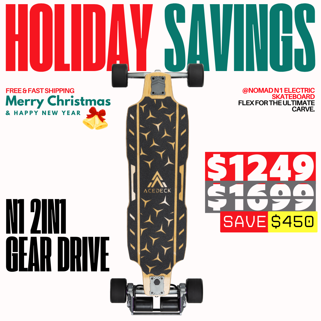 Acedeck® Nomad N1 Electric Skateboard