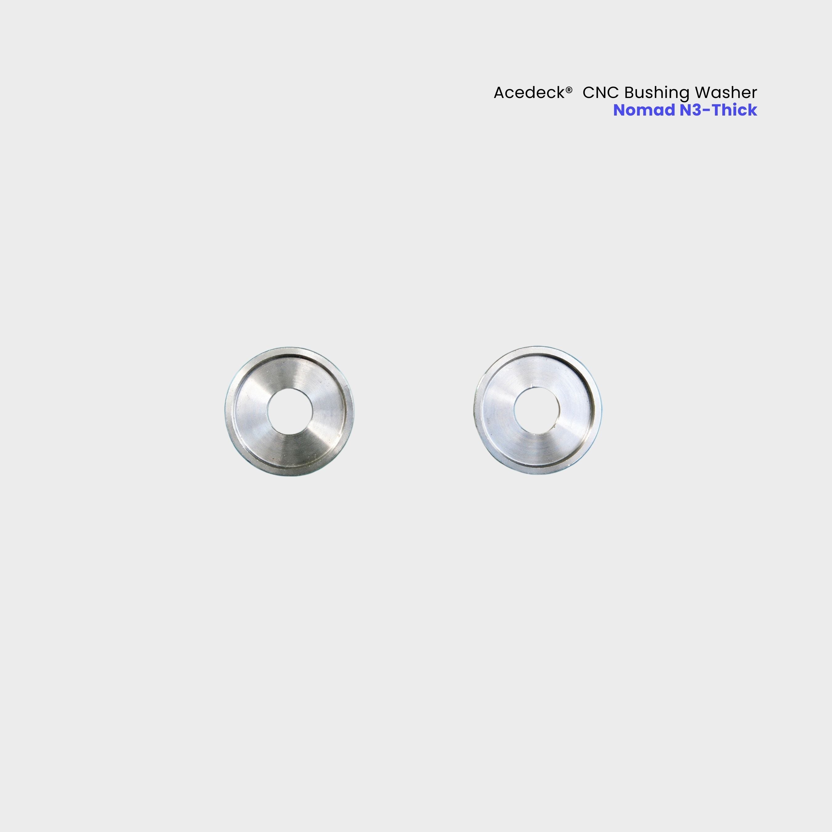 Acedeck® CNC Bushing Washer*2 - Ares X1, Ares X3, Nomad N1, Nomad N3, Stella S1, Stella S3, Stella Mini