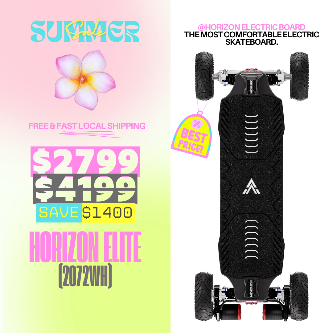Acedeck® Horizon Electric Skateboard- Best Independent Suspension Electric Skateboards