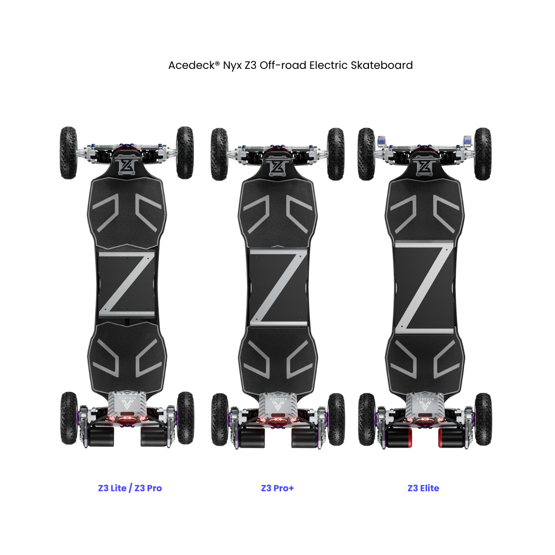 Acedeck® Nyx Z3 Off-road Electric Skateboard 2.0-Best off-road electric skateboard