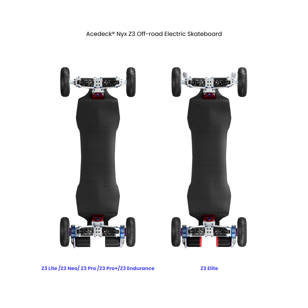 Acedeck® Nyx Z3 Off-road Electric Skateboard 2.0-Best off-road electric skateboard【Boss Special Offer】