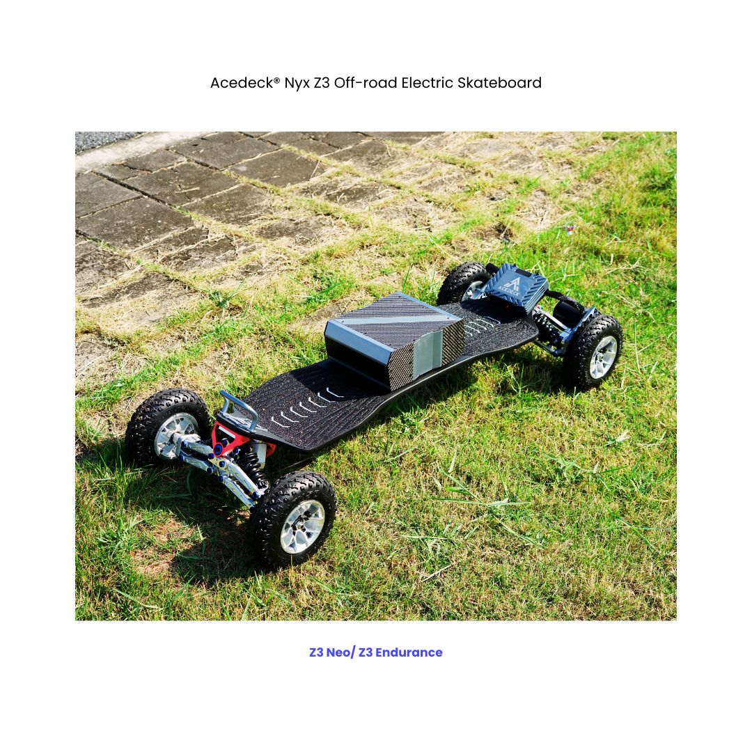 Acedeck® Nyx Z3 Off-road Electric Skateboard 2.0-Best off-road electric skateboard