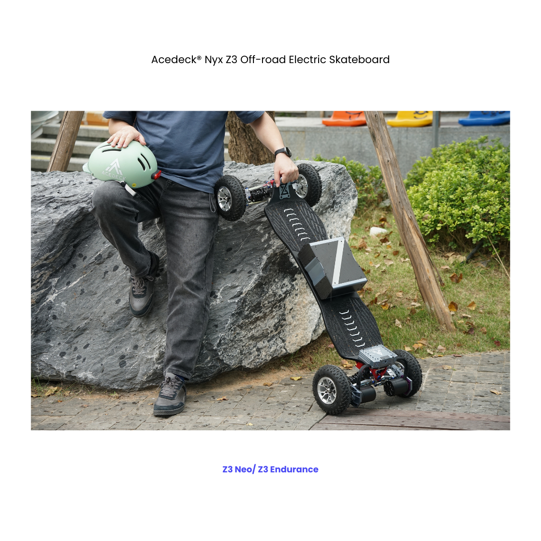 Acedeck® Nyx Z3 Off-road Electric Skateboard 2.0-Best for off-roading【Boss Special Offer】
