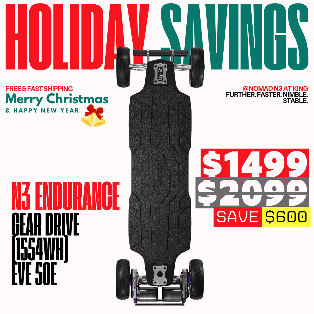 Acedeck® Nomad N3 Electric Skateboard【Boss Special Offer】