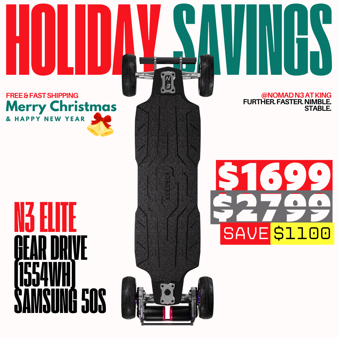 Acedeck® Nomad N3 Electric Skateboard【Boss Special Offer】
