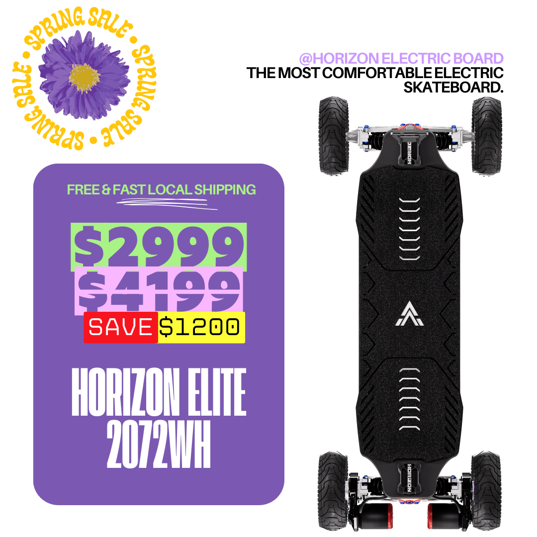 Acedeck® Horizon Electric Skateboard- Best Independent Suspension Electric Skateboards