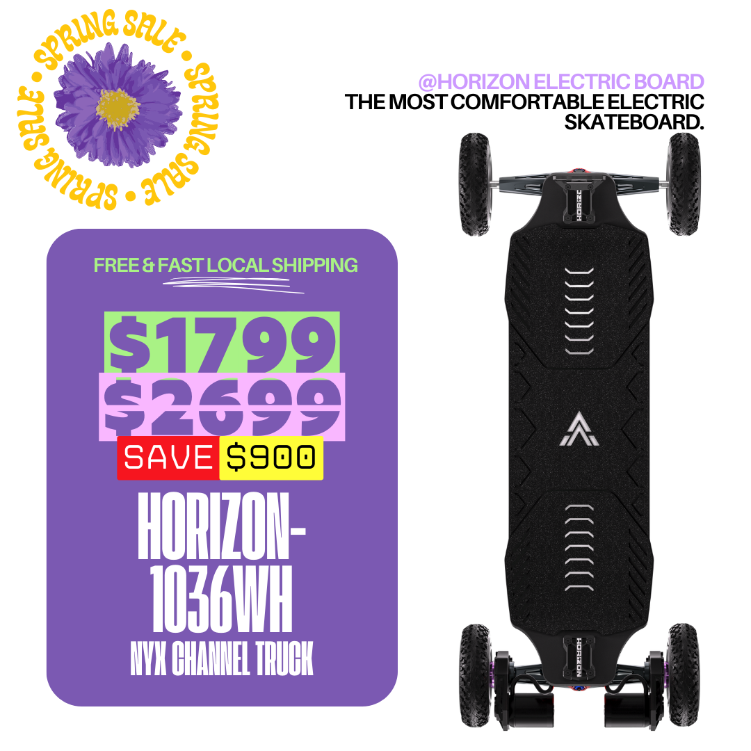 Acedeck® Horizon Electric Skateboard- Best Independent Suspension Electric Skateboards
