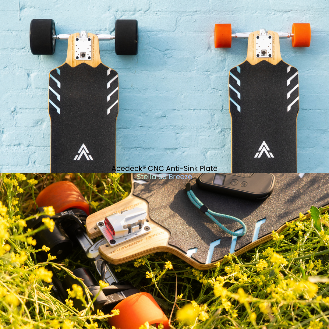 Acedeck® CNC Anti-Sink Plate-Electric Skateboard