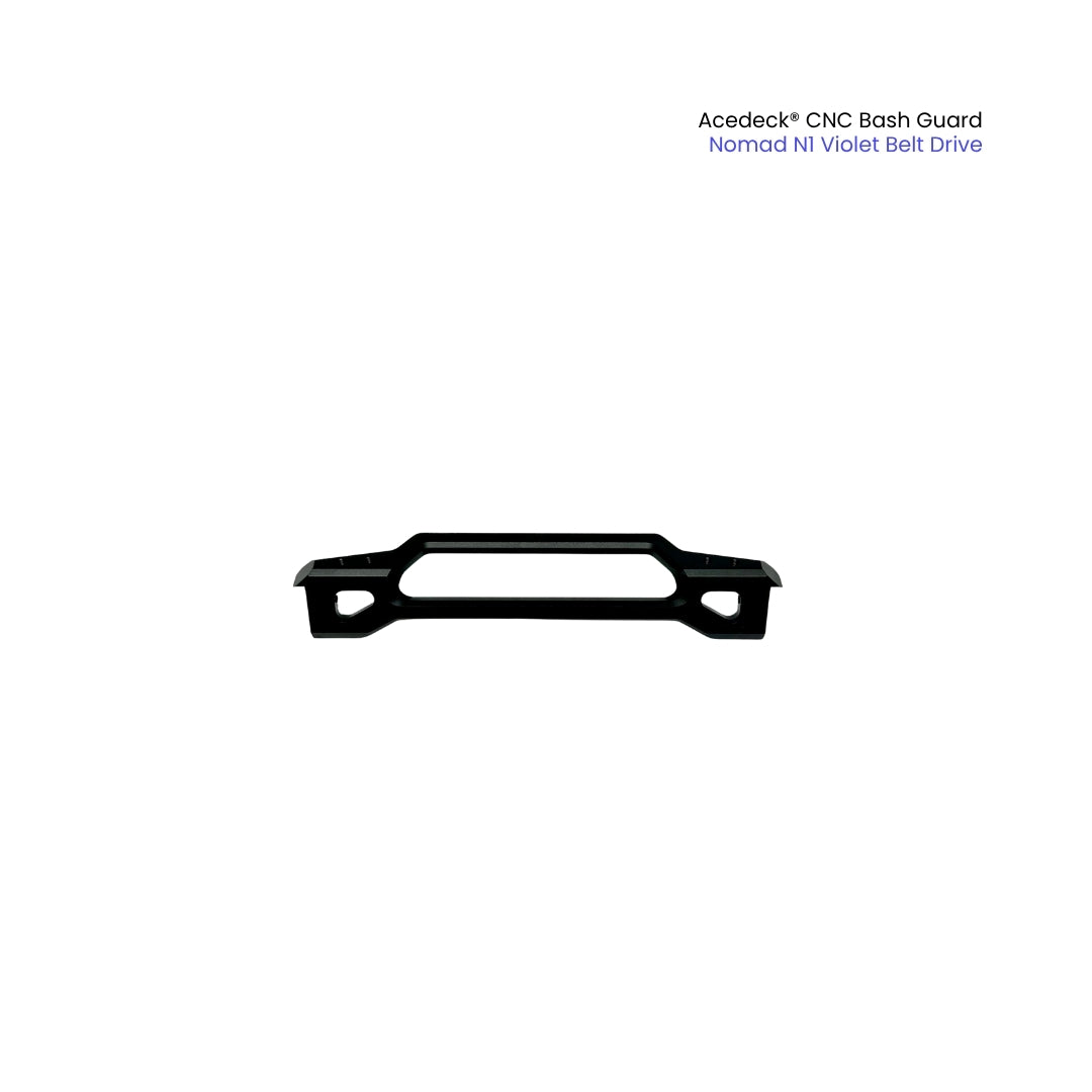 Acedeck® CNC Aluminum Belt Drive Board Bash Guard