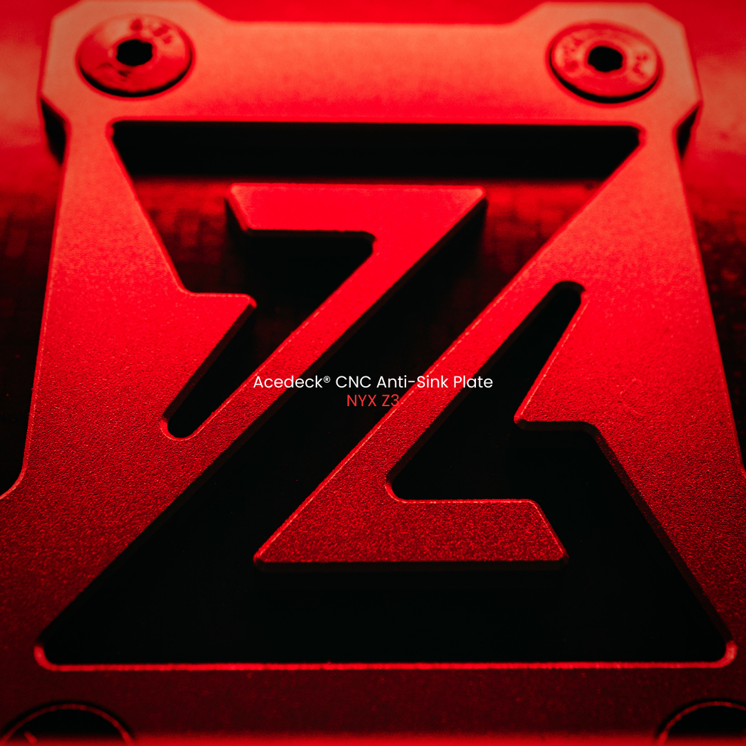 Acedeck® CNC Anti-Sink Plate-Electric Skateboard