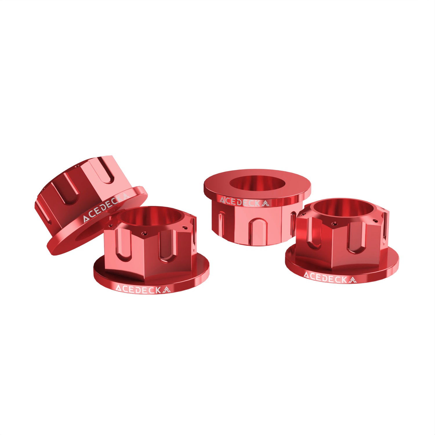 Acedeck® CNC Truck Axle Nut*4