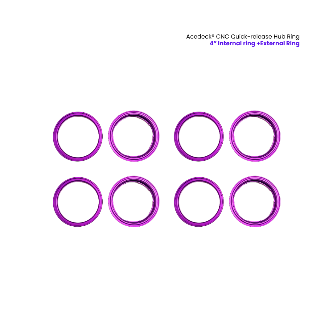 Acedeck® CNC Quick-release Hub Ring