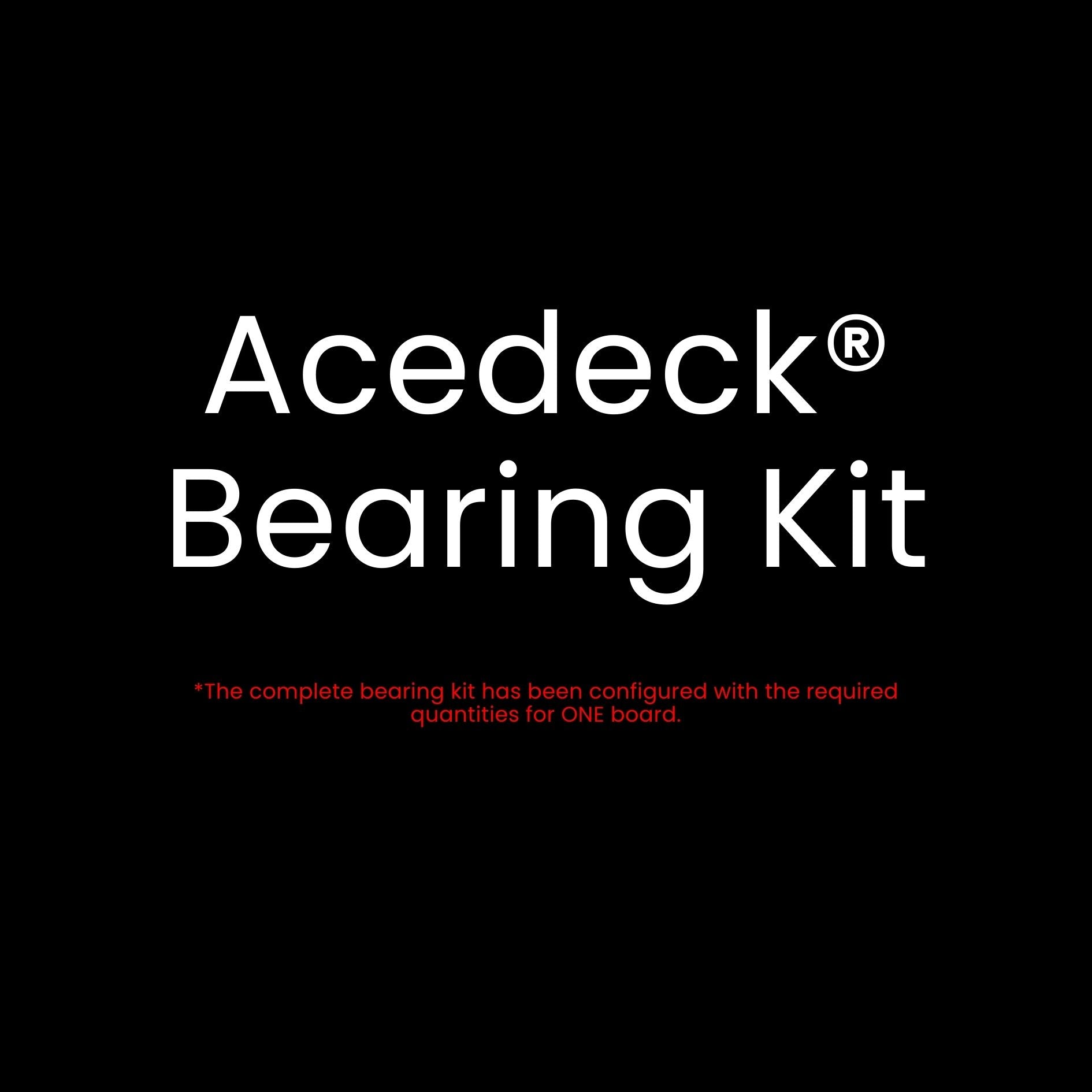 Acedeck® Bearing Kit - Horizon, Nyx Z1, Nyx Z3, Ares X1, Ares X3, Nomad N1, Nomad N3, Stella S1, Stella S3, Stella Mini