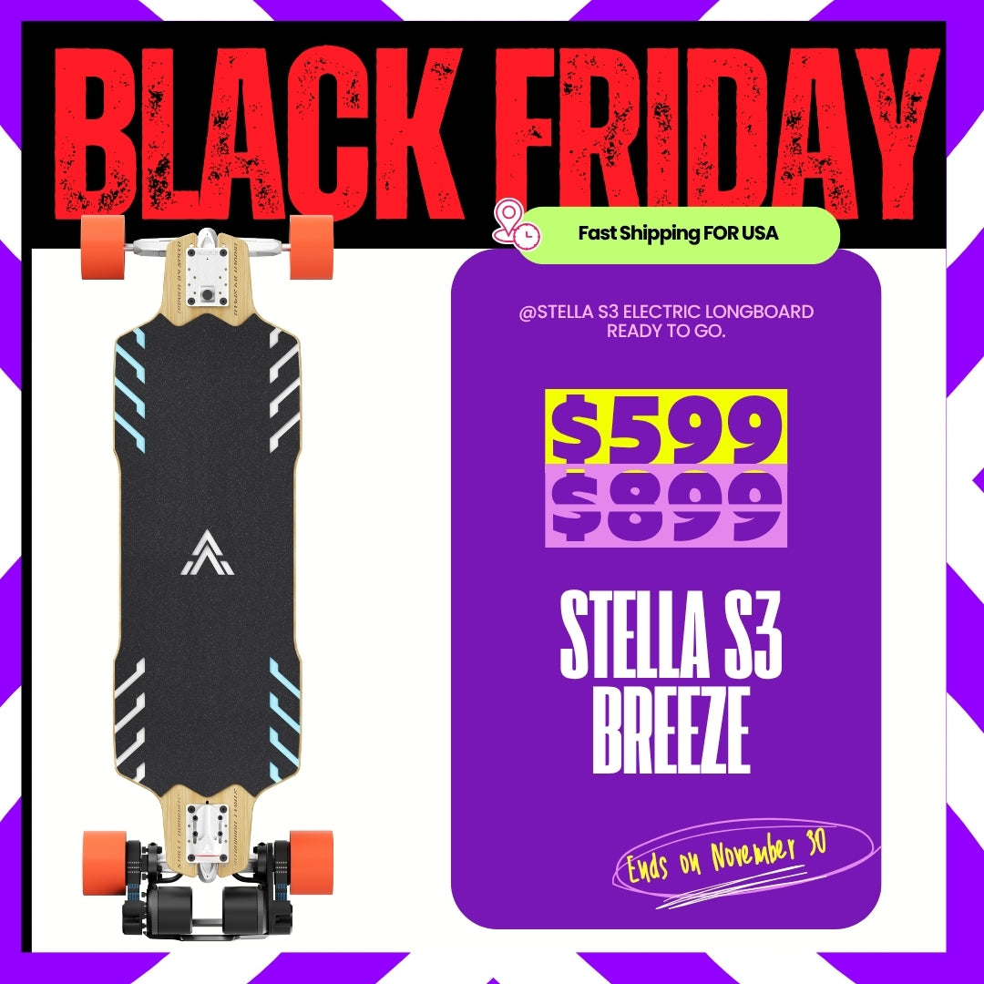 Acedeck® Stella S3 Breeze Electric Longboard