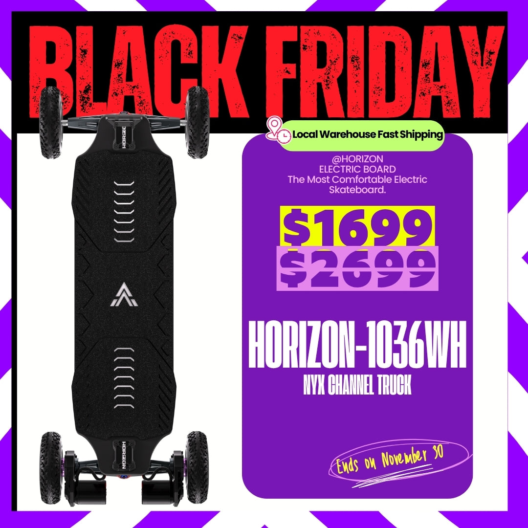 Acedeck® Horizon Electric Skateboard-Limited-Quantity Offer!