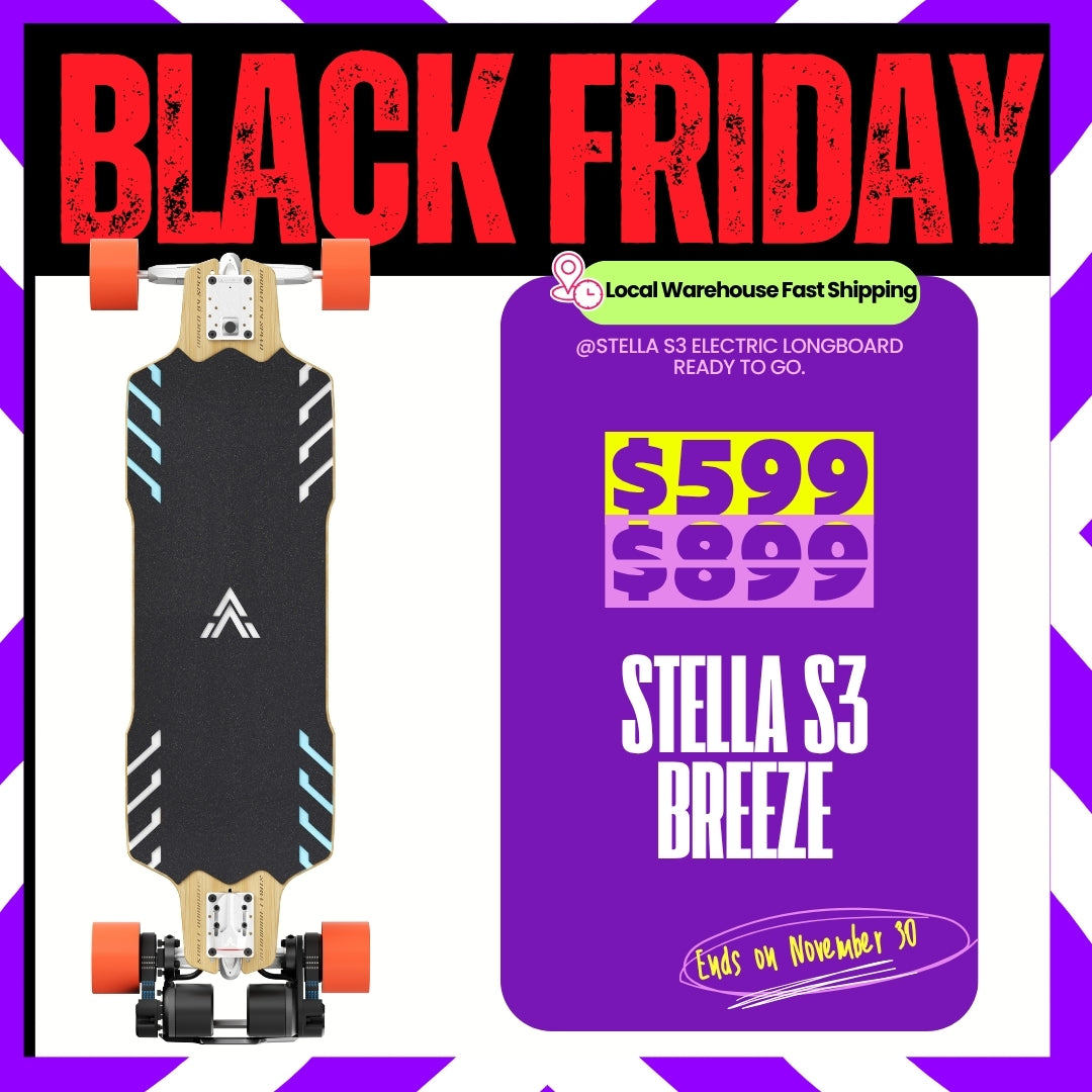 Acedeck® Stella S3 Breeze Electric Longboard