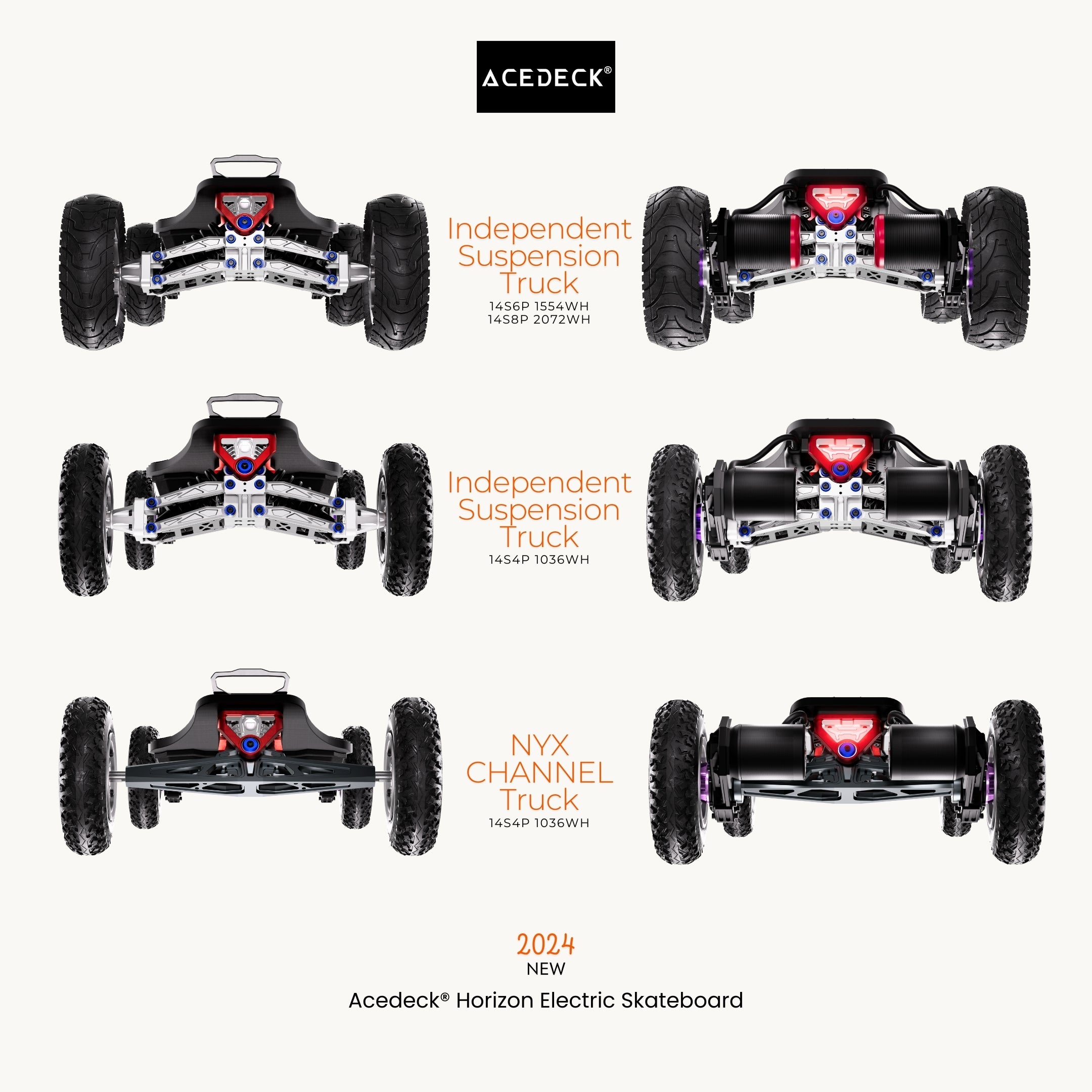 Acedeck® Horizon Electric Skateboard【Boss Special Offer】