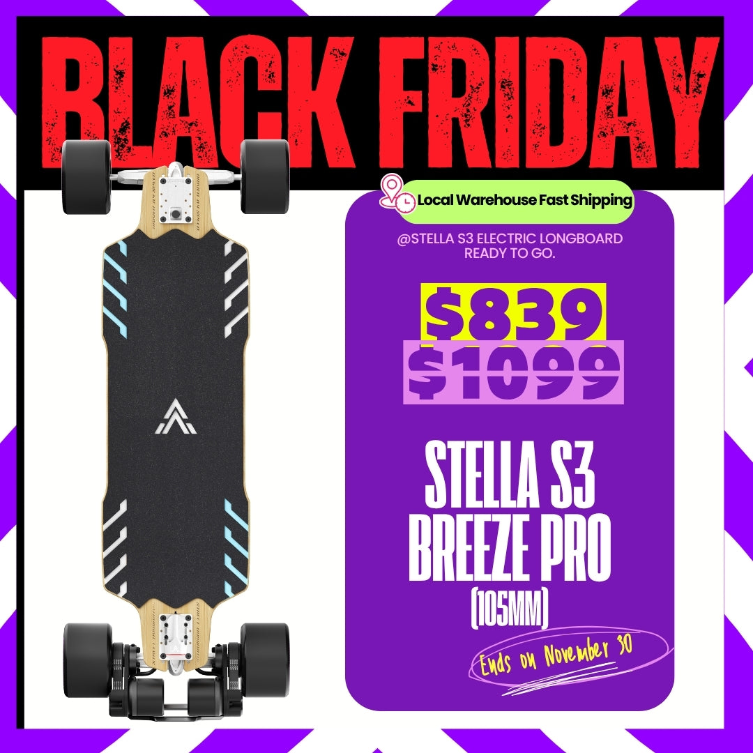 Acedeck® Stella S3 Breeze Electric Longboard