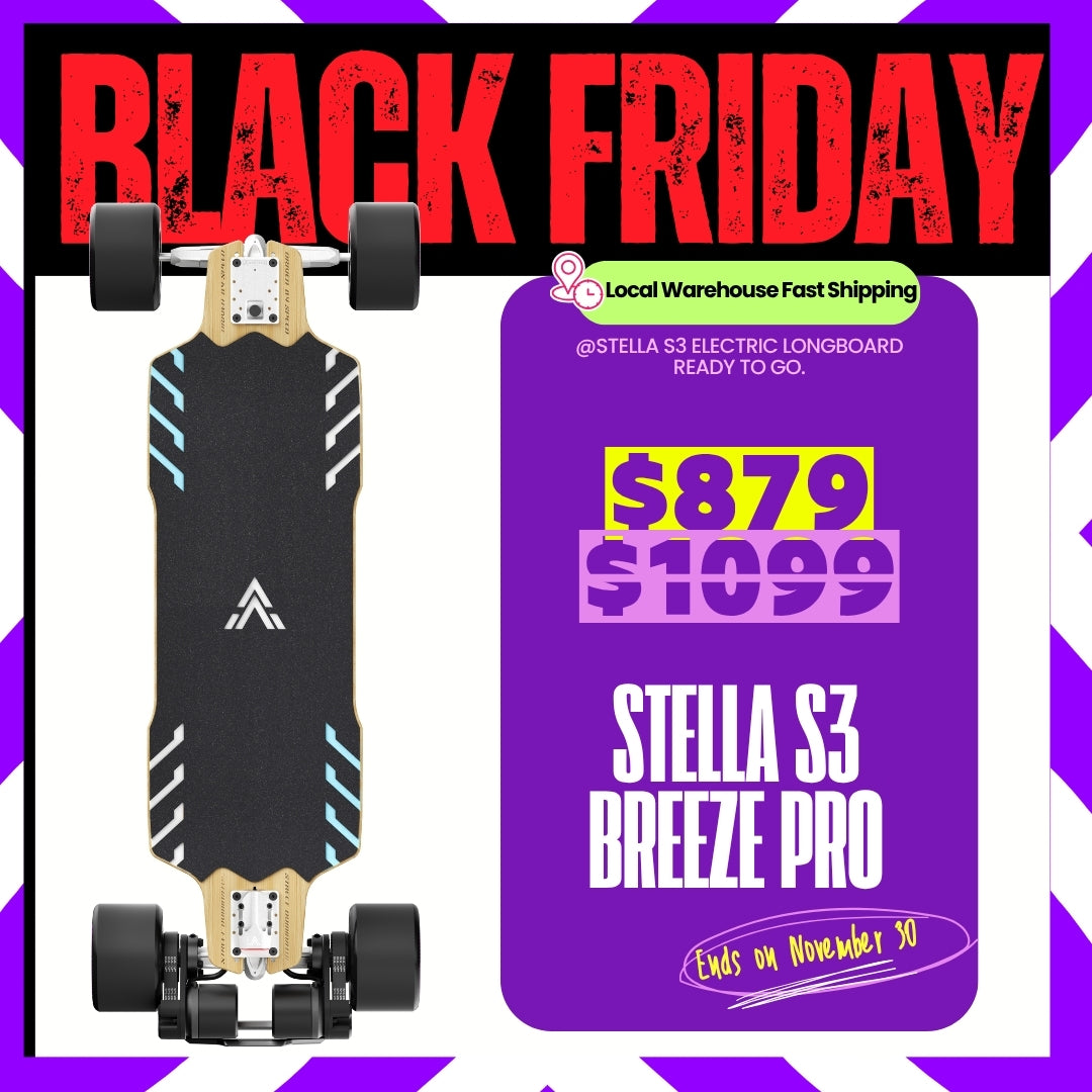 Acedeck® Stella S3 Breeze Electric Longboard