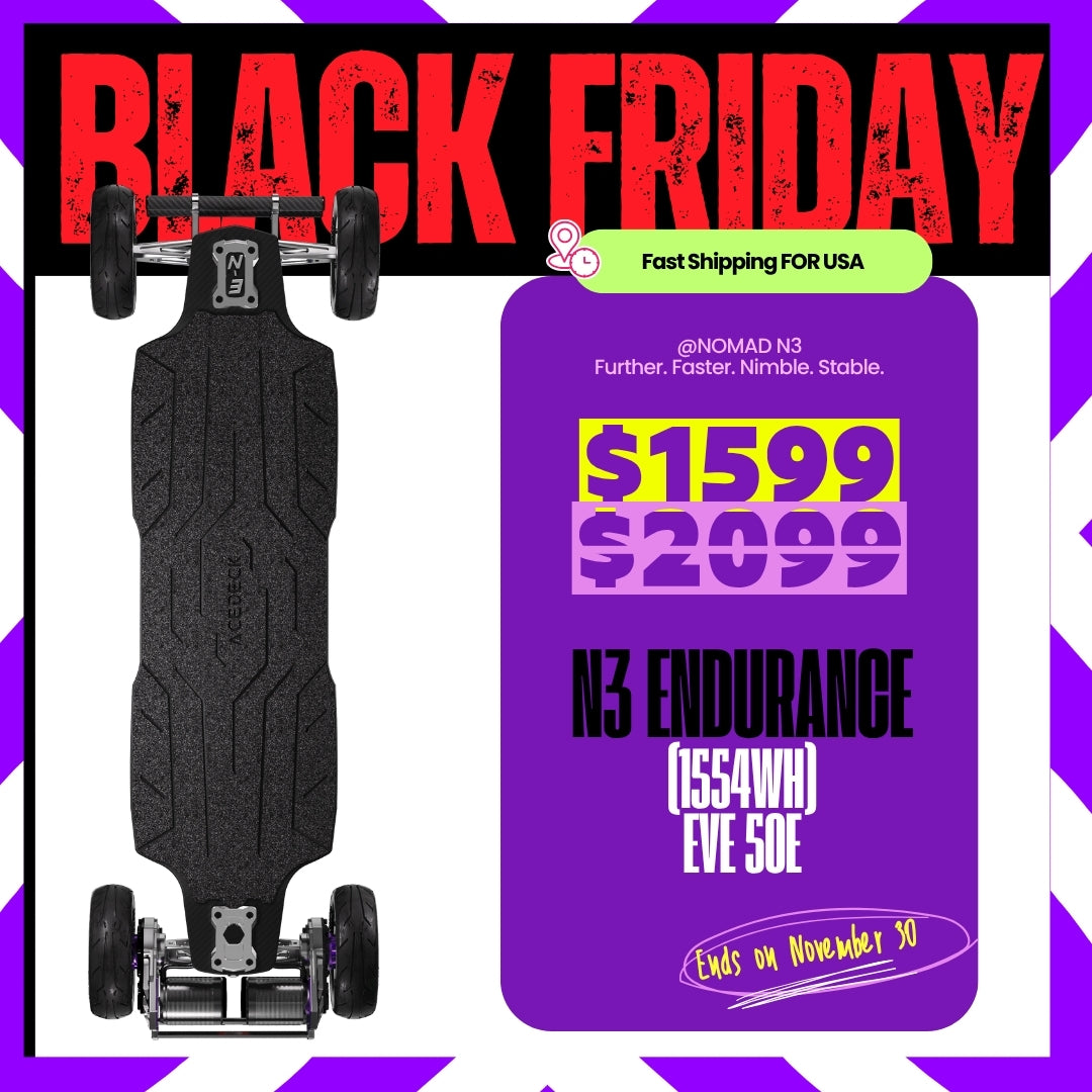 Acedeck® Nomad N3 Electric Skateboard