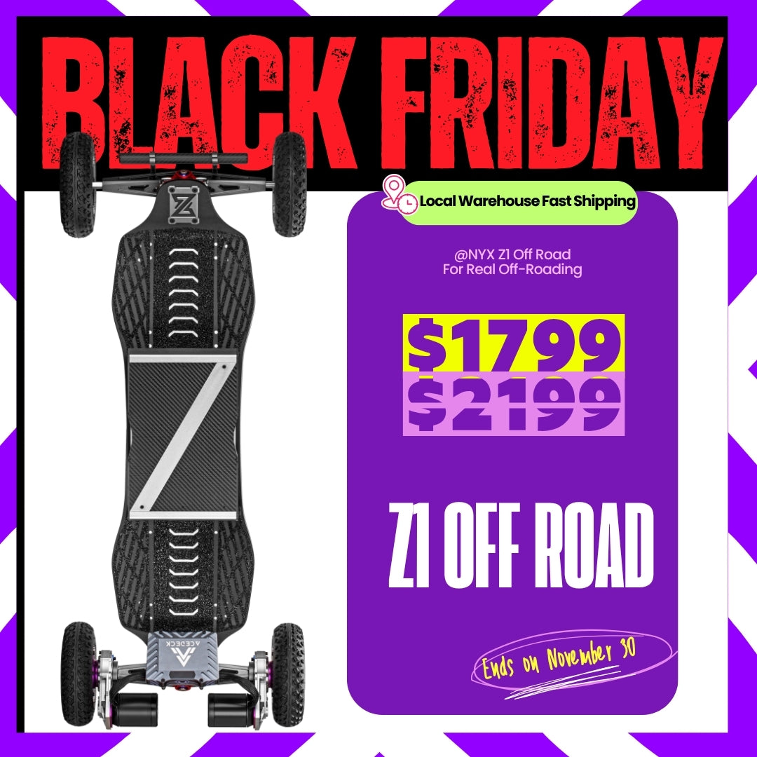 Acedeck® Nyx Z1 Electric Skateboard-2025 NEW