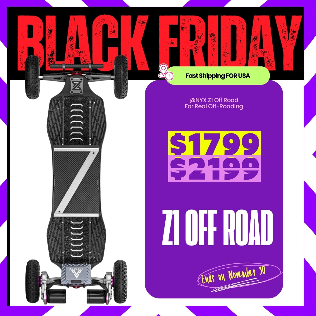 Acedeck® Nyx Z1 Electric Skateboard-2025 NEW