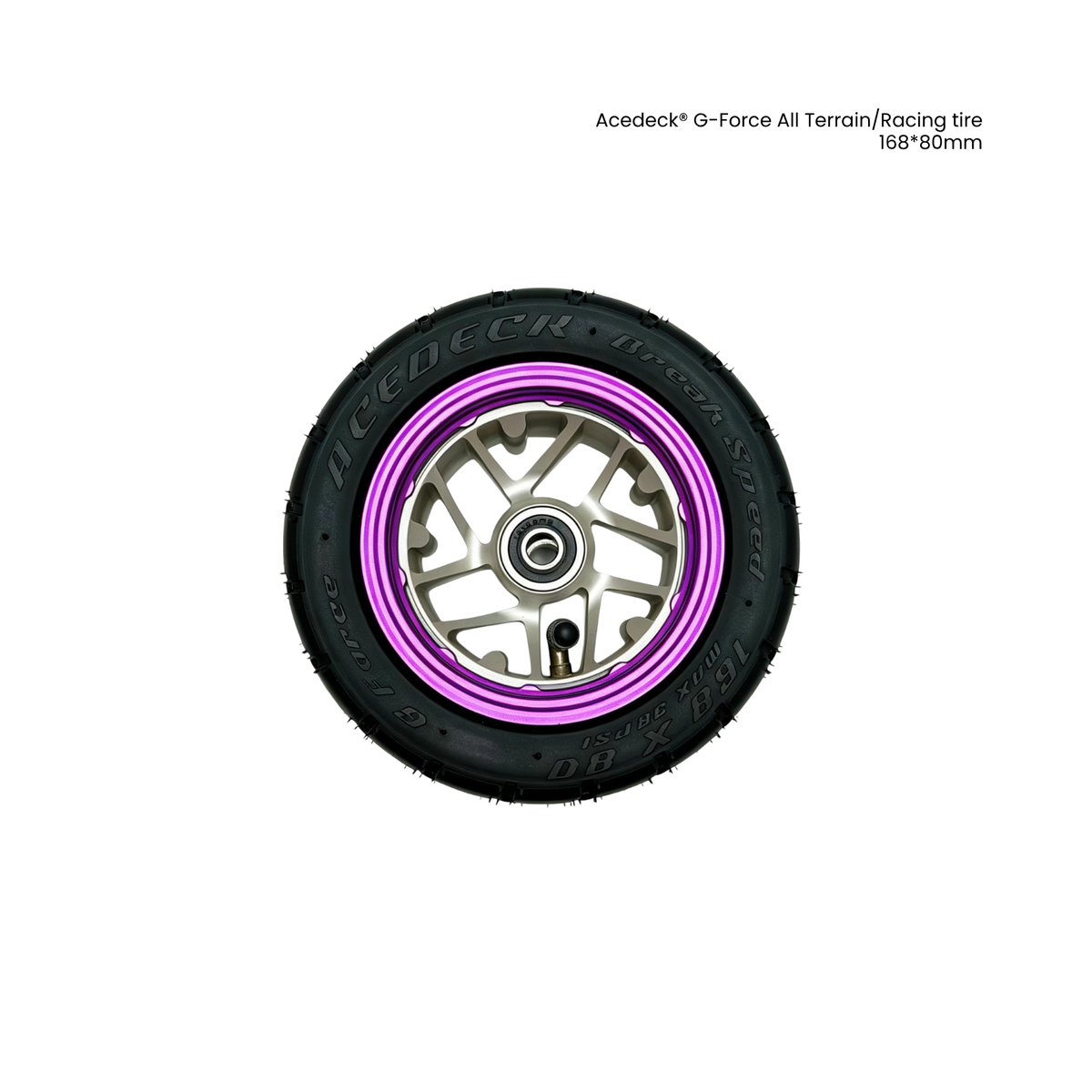 Acedeck® G-Force All Terrain/Racing Wheel tire(168*80mm) Acedeck® Electric Skateboards