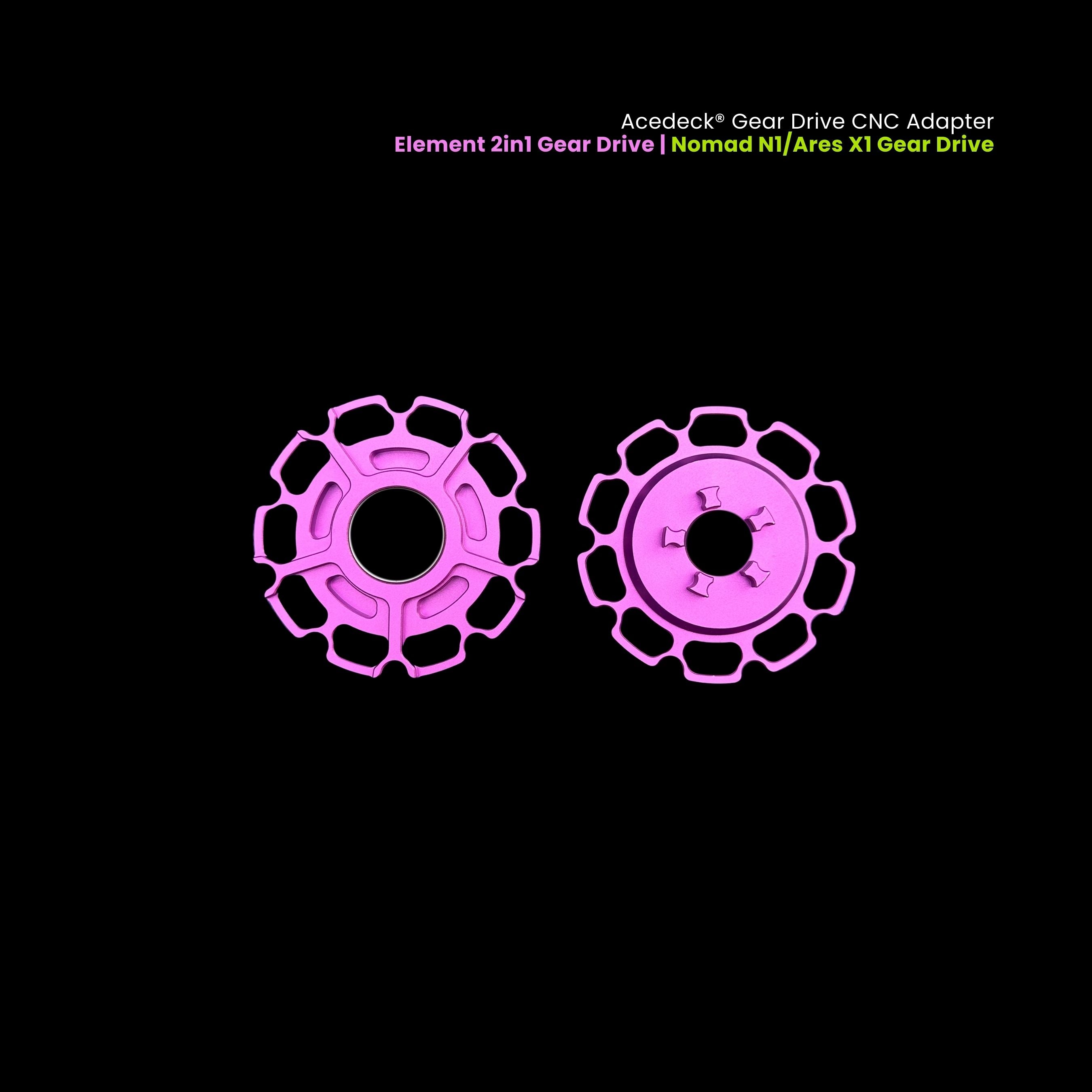 Acedeck® Gear Drive CNC Adapter