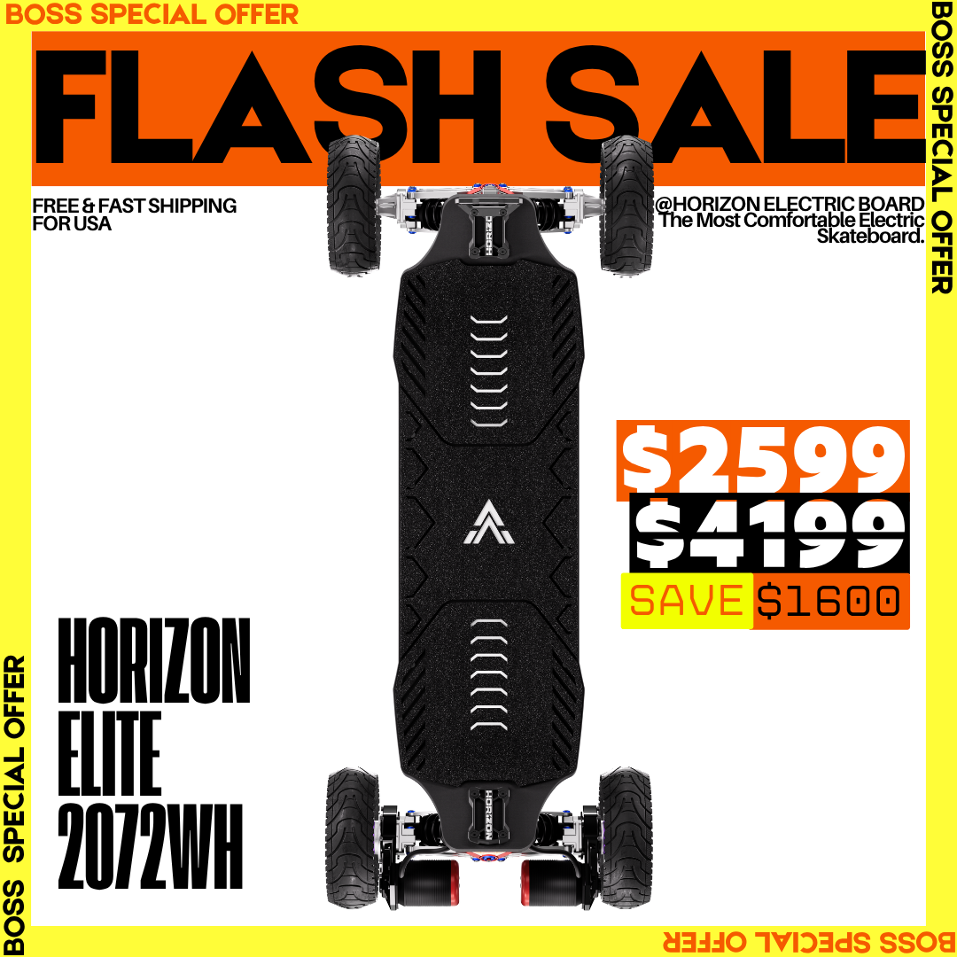 Acedeck® Horizon Electric Skateboard- Best Independent Suspension Electric Skateboards Acedeck® Electric Skateboards