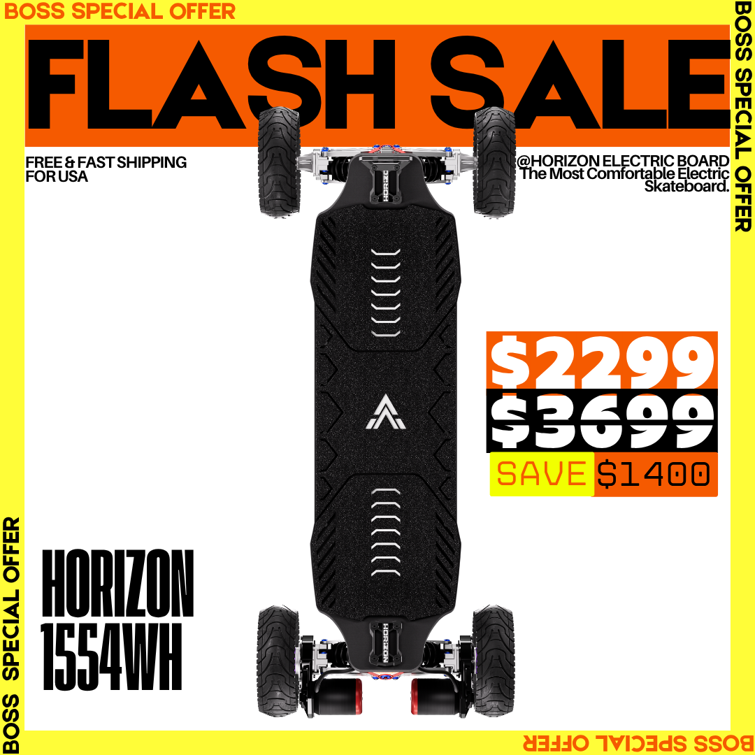 Acedeck® Horizon Electric Skateboard- Best Independent Suspension Electric Skateboards Acedeck® Electric Skateboards