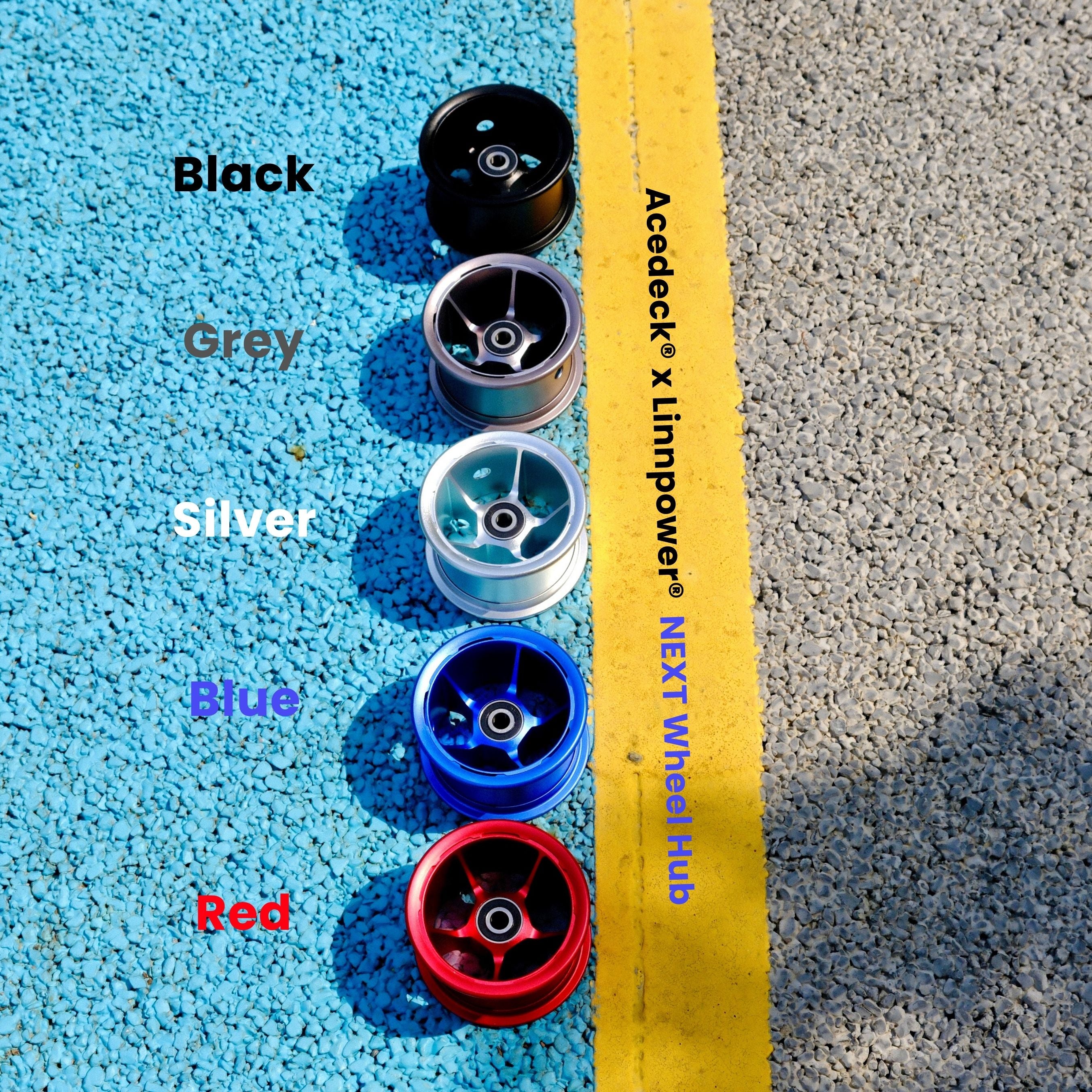 Acedeck®x Linnpower® NEXT Racing Wheel Set/Hub/ Slick Tire/ 9in Tire