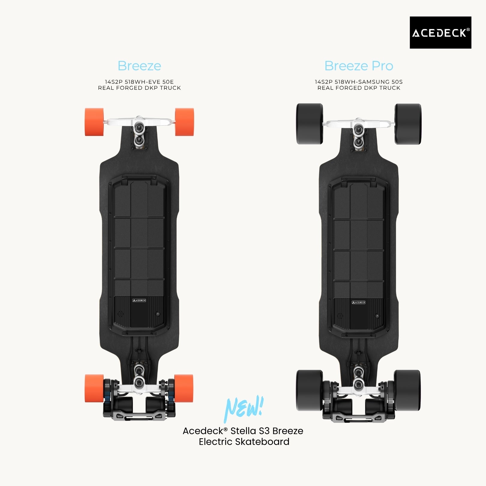 Acedeck® Stella S3 Breeze Electric Longboard