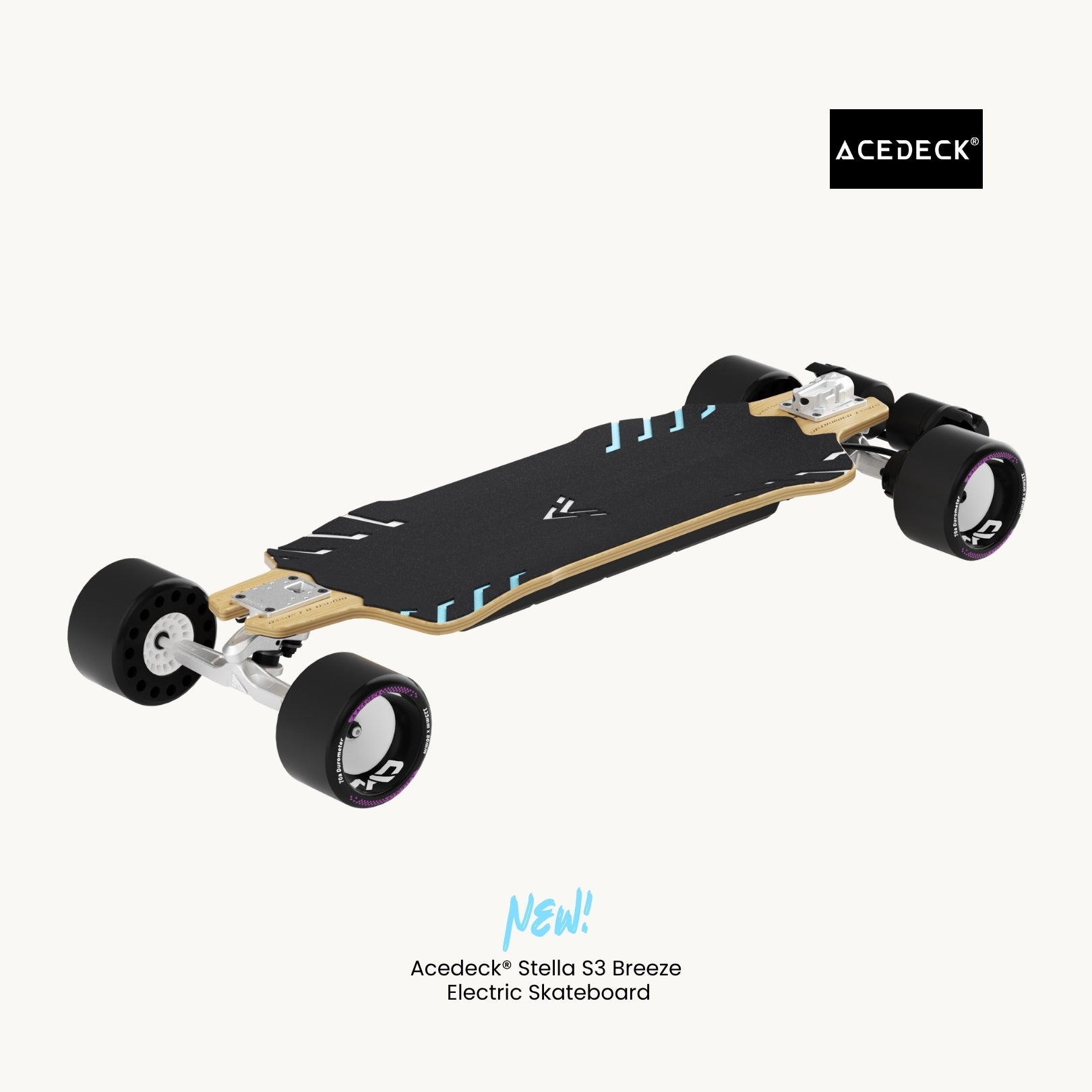 Acedeck® Stella S3 Breeze Electric Longboard
