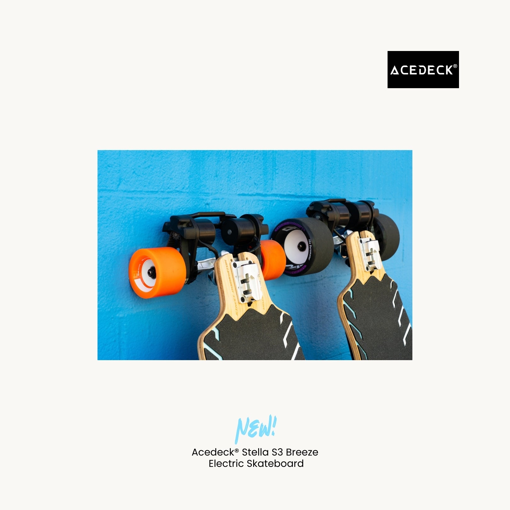 Acedeck® Stella S3 Breeze Electric Longboard