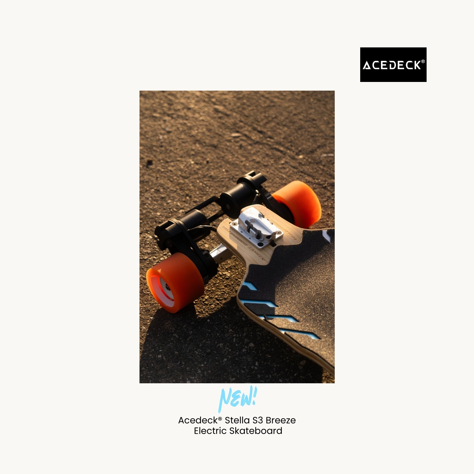 Acedeck® Stella S3 Breeze Electric Longboard