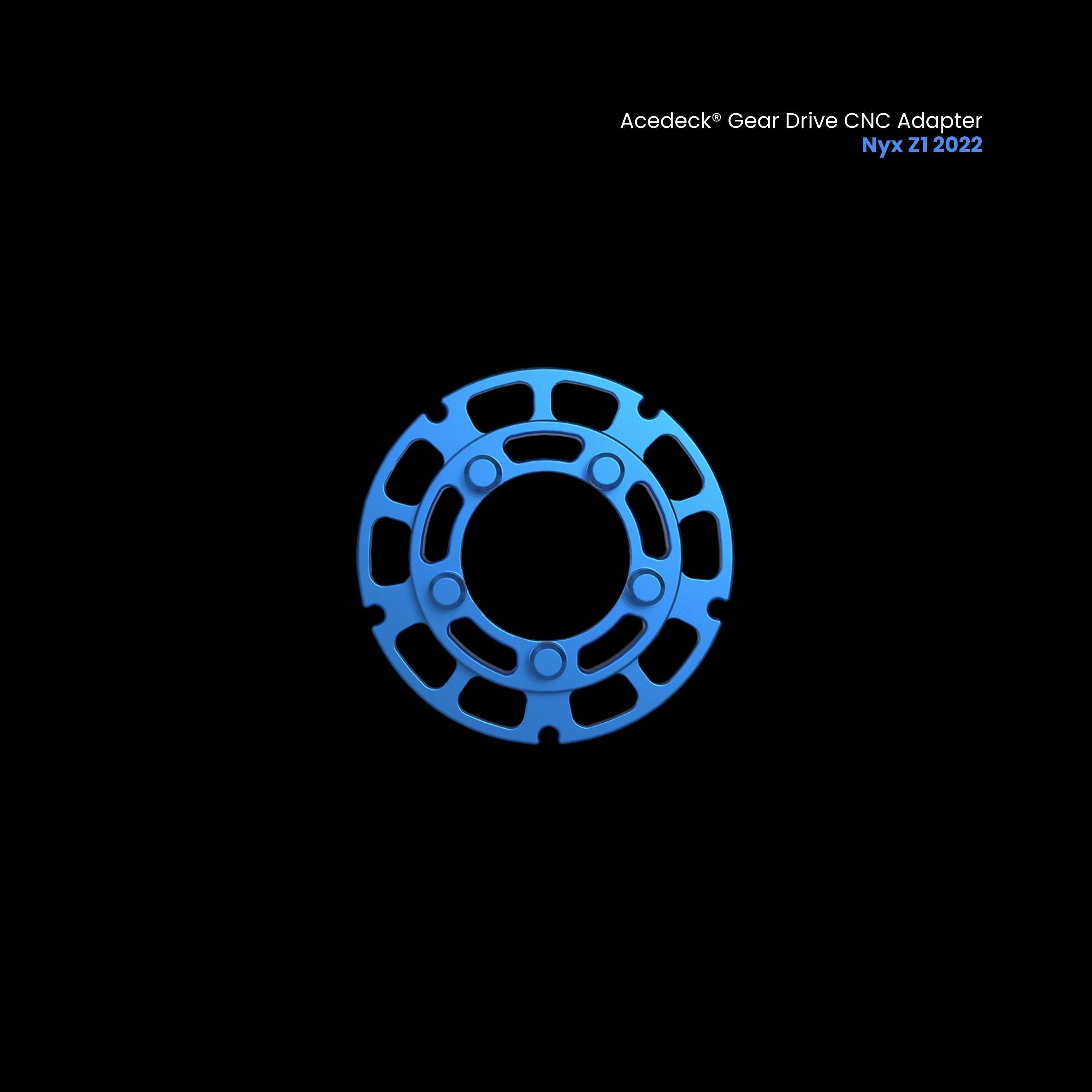 Acedeck® Gear Drive CNC Adapter