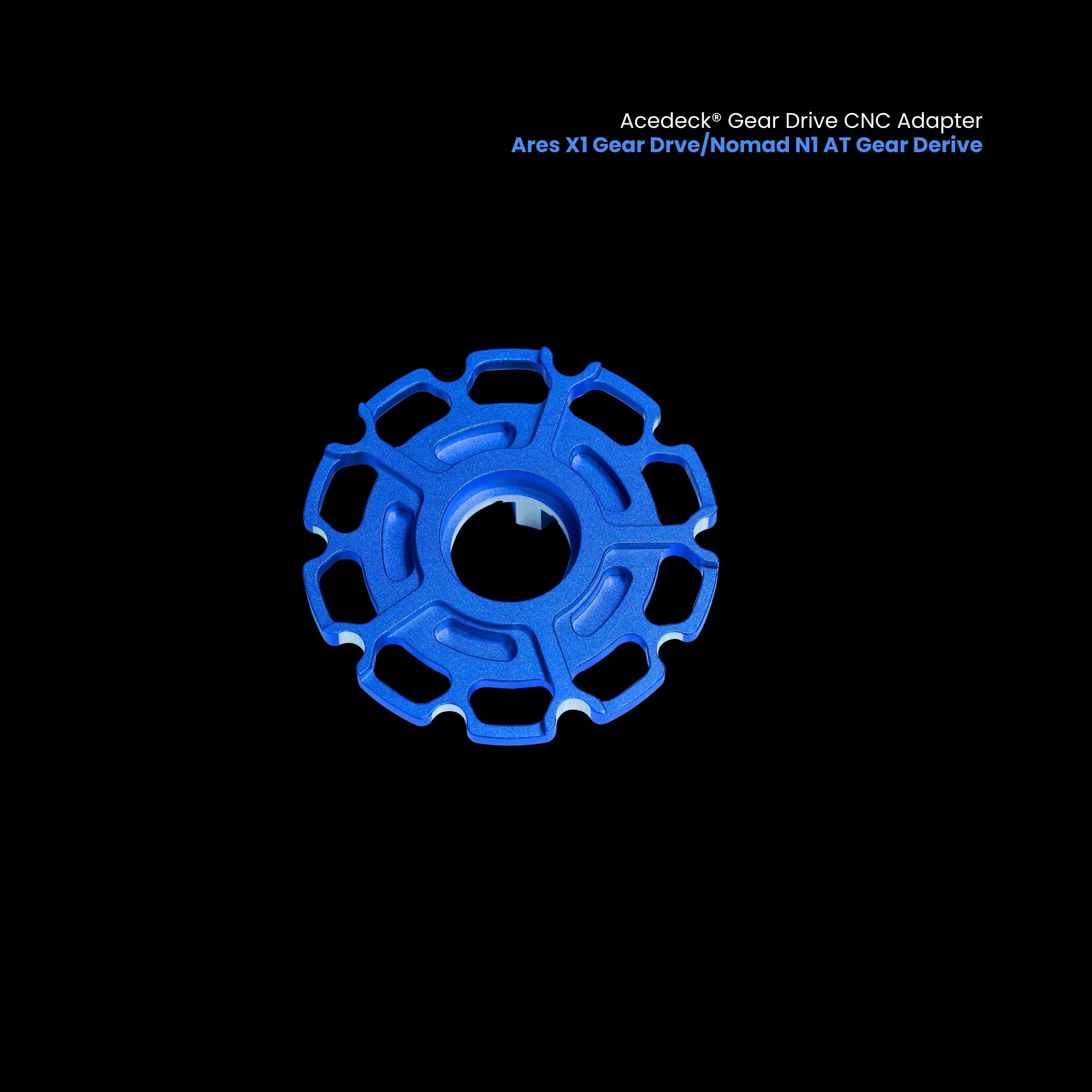 Acedeck® Gear Drive CNC Adapter