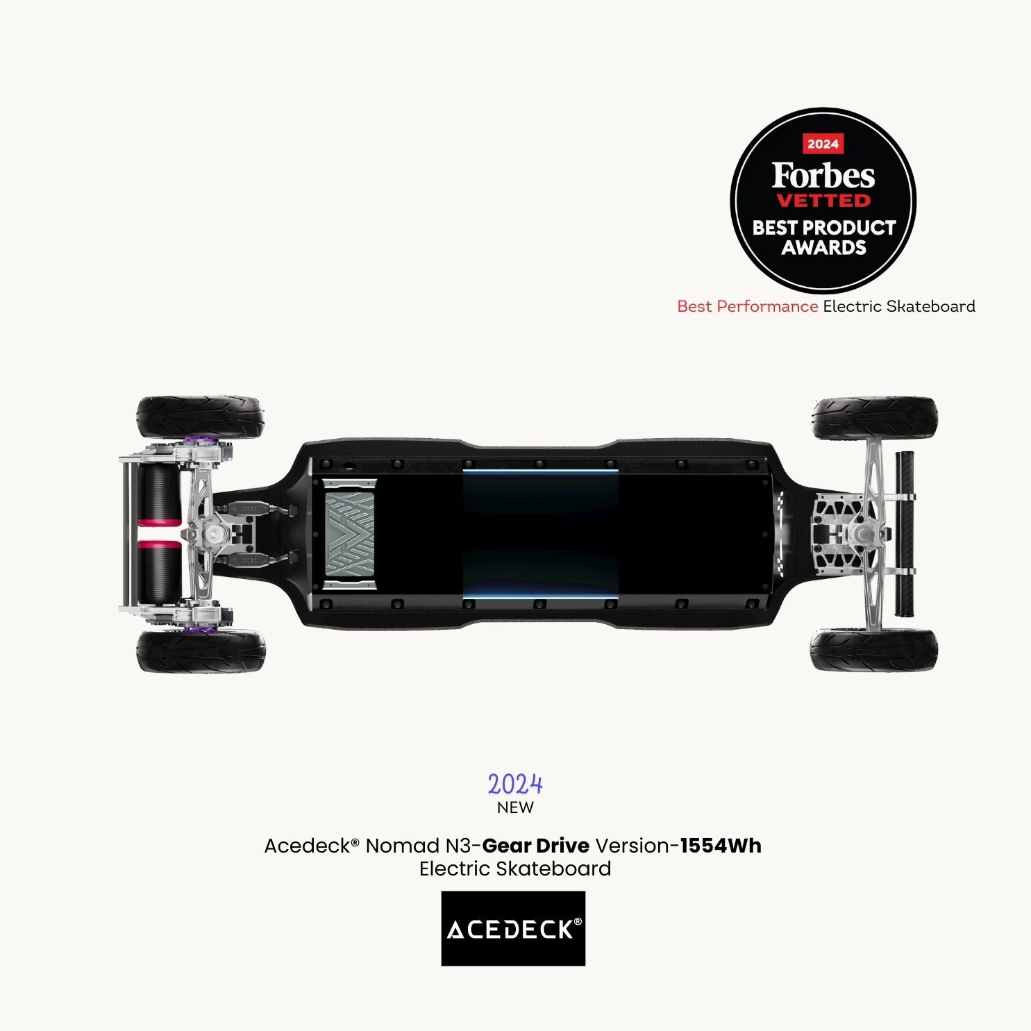 Acedeck® Nomad N3 Electric Skateboard【Clearance Sale】