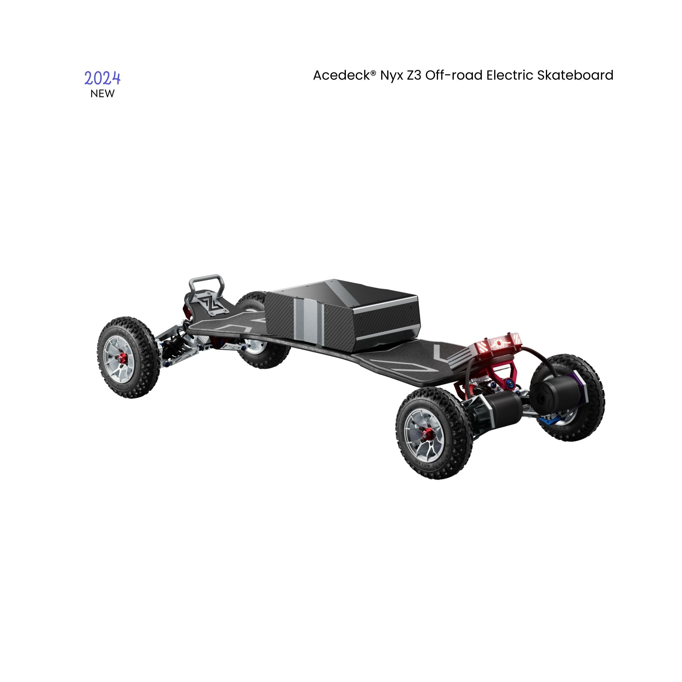 Acedeck® Nyx Z3 Off-road Electric Skateboard-Best for off-roading