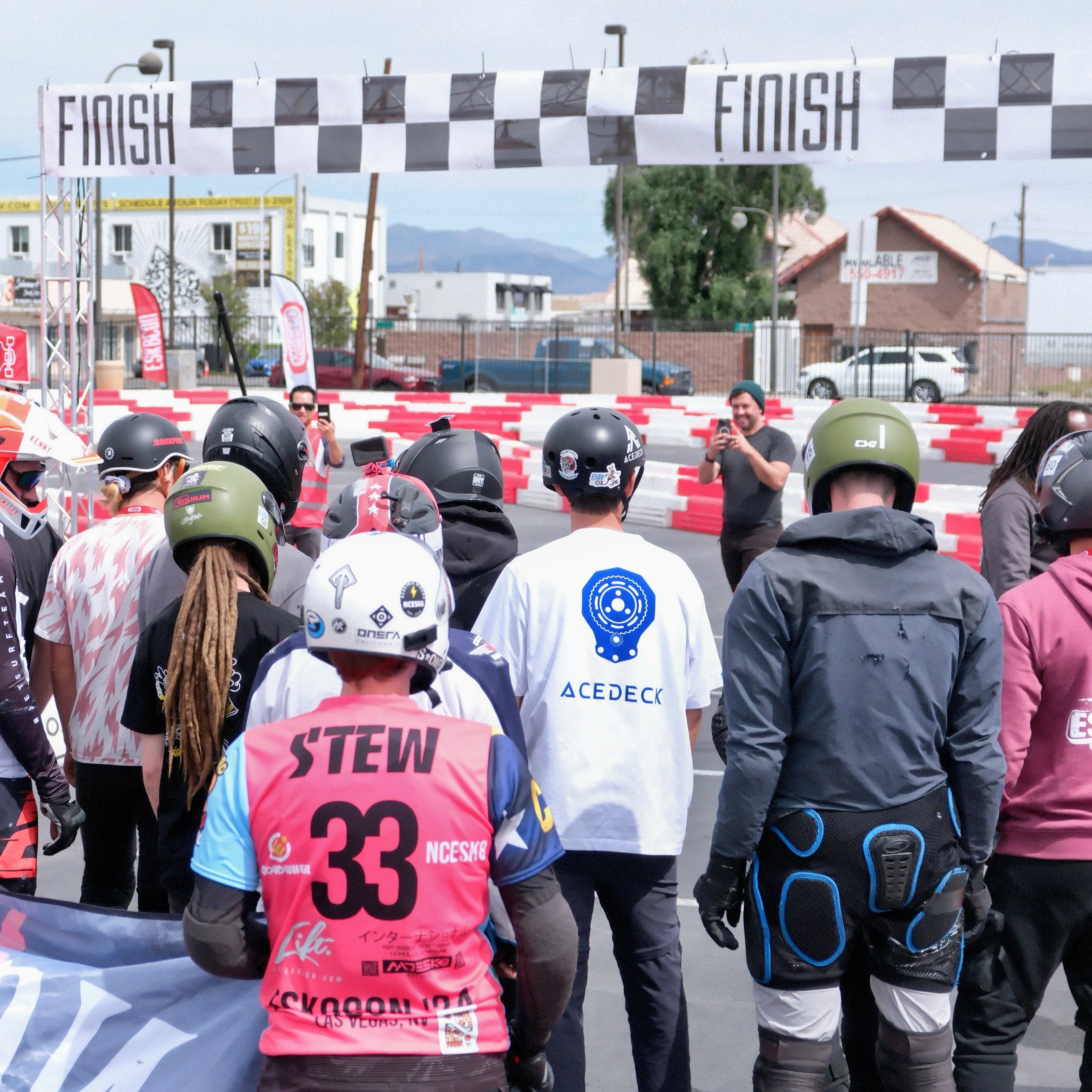 Acedeck® Unisex Flock Printed Team Shirt - Gear Drive Special Edition