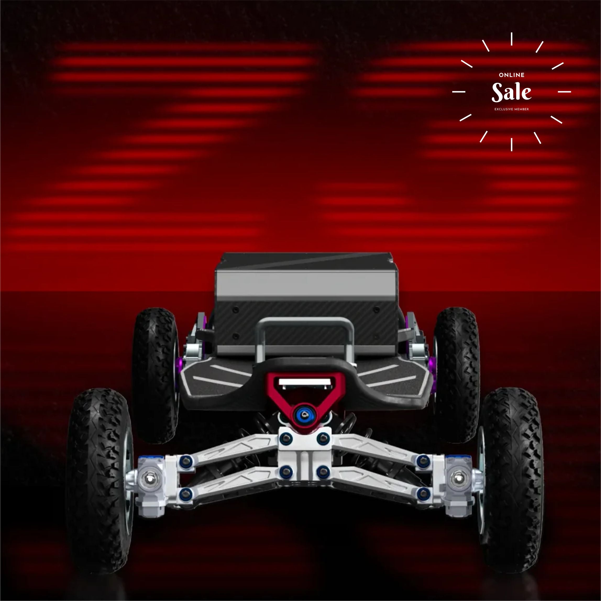 Acedeck® Nyx Z3 Off-road Electric Skateboard 2.0-Best for off-roading