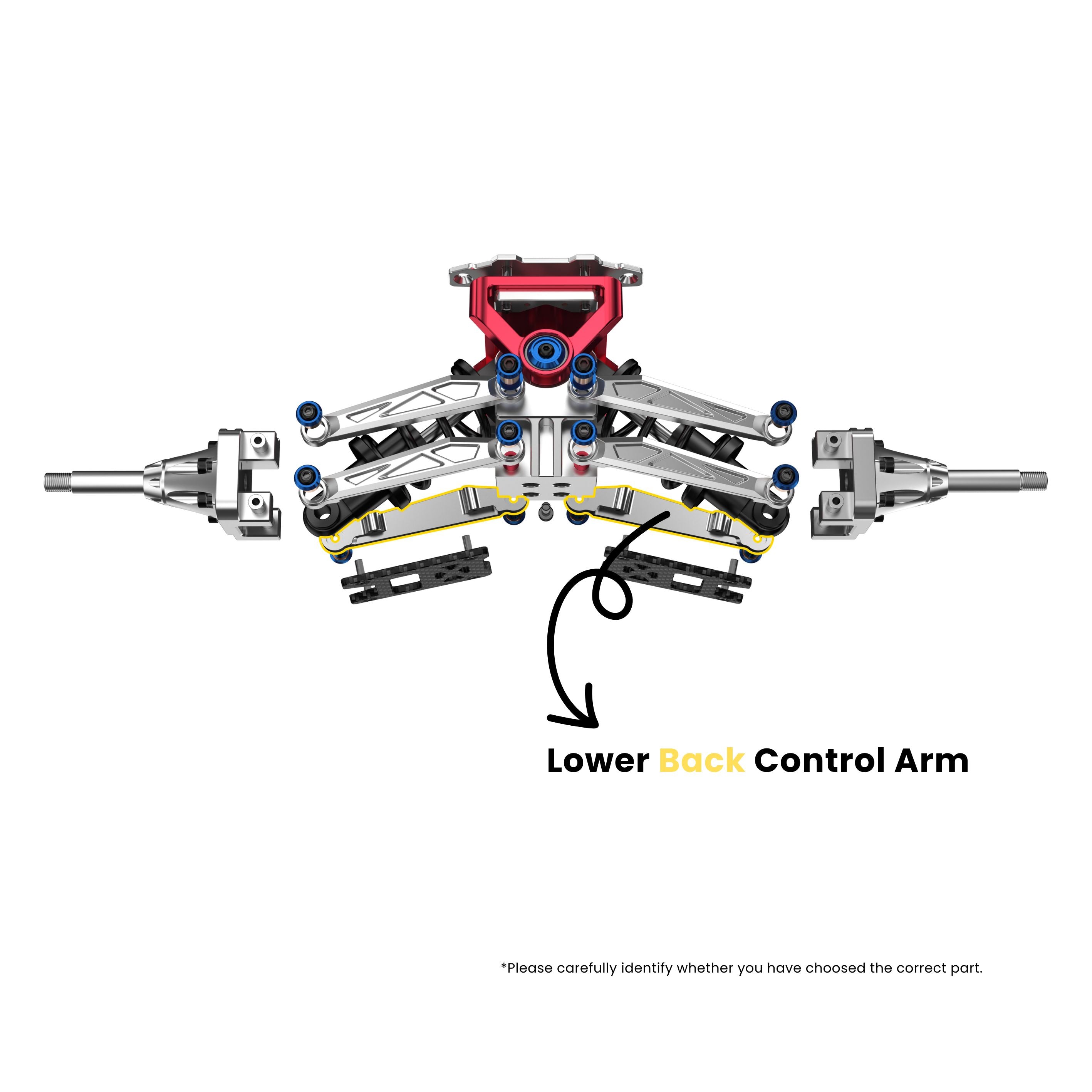 Acedeck® CNC Independent Suspension Truck Control Arm