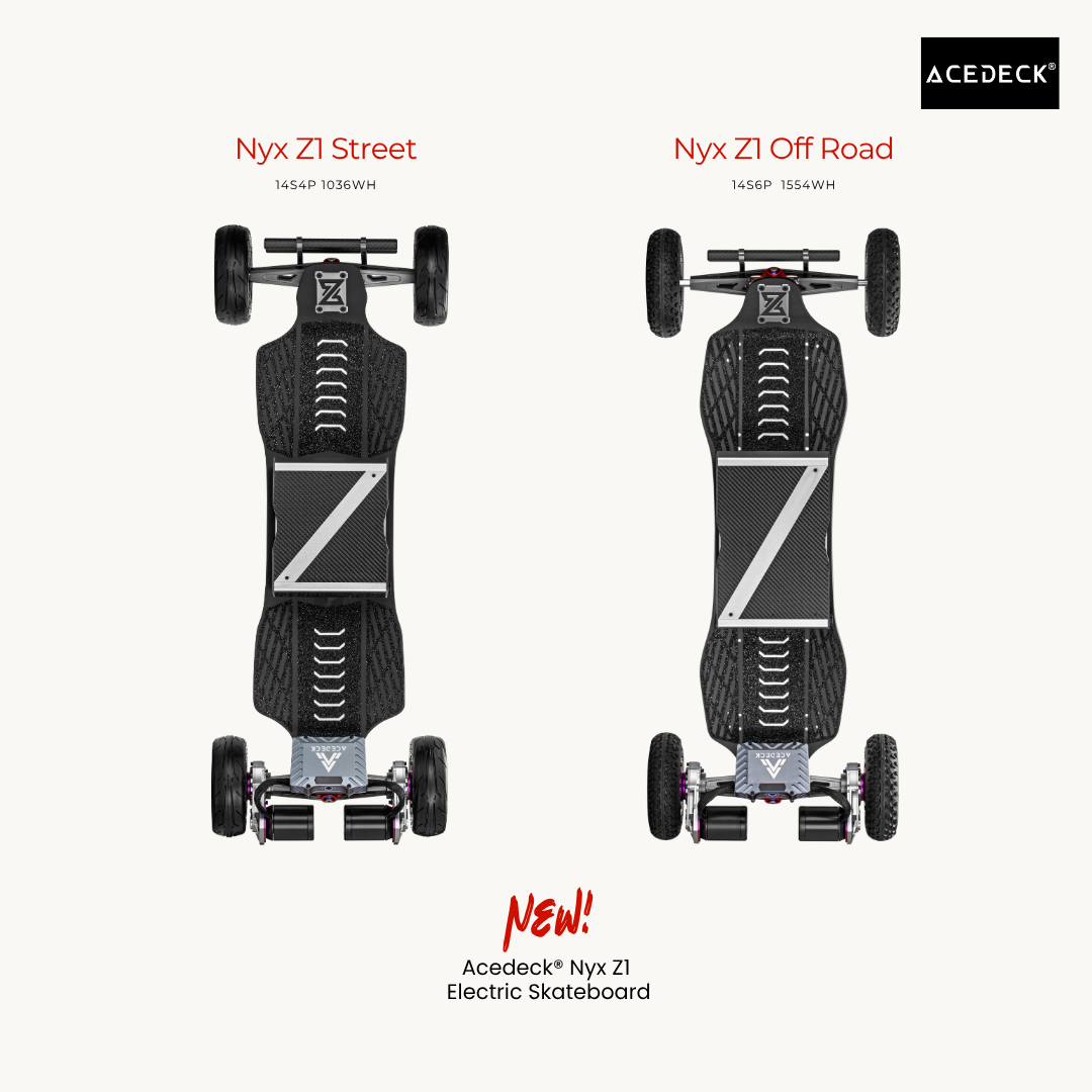 Acedeck® Nyx Z1 Electric Skateboard 2.0【Boss Special Offer】