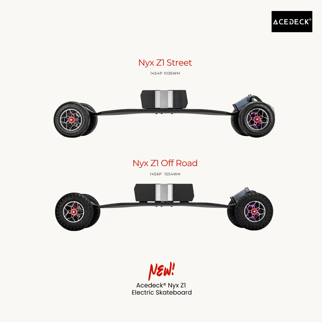 Acedeck® Nyx Z1 Electric Skateboard-2025 NEW