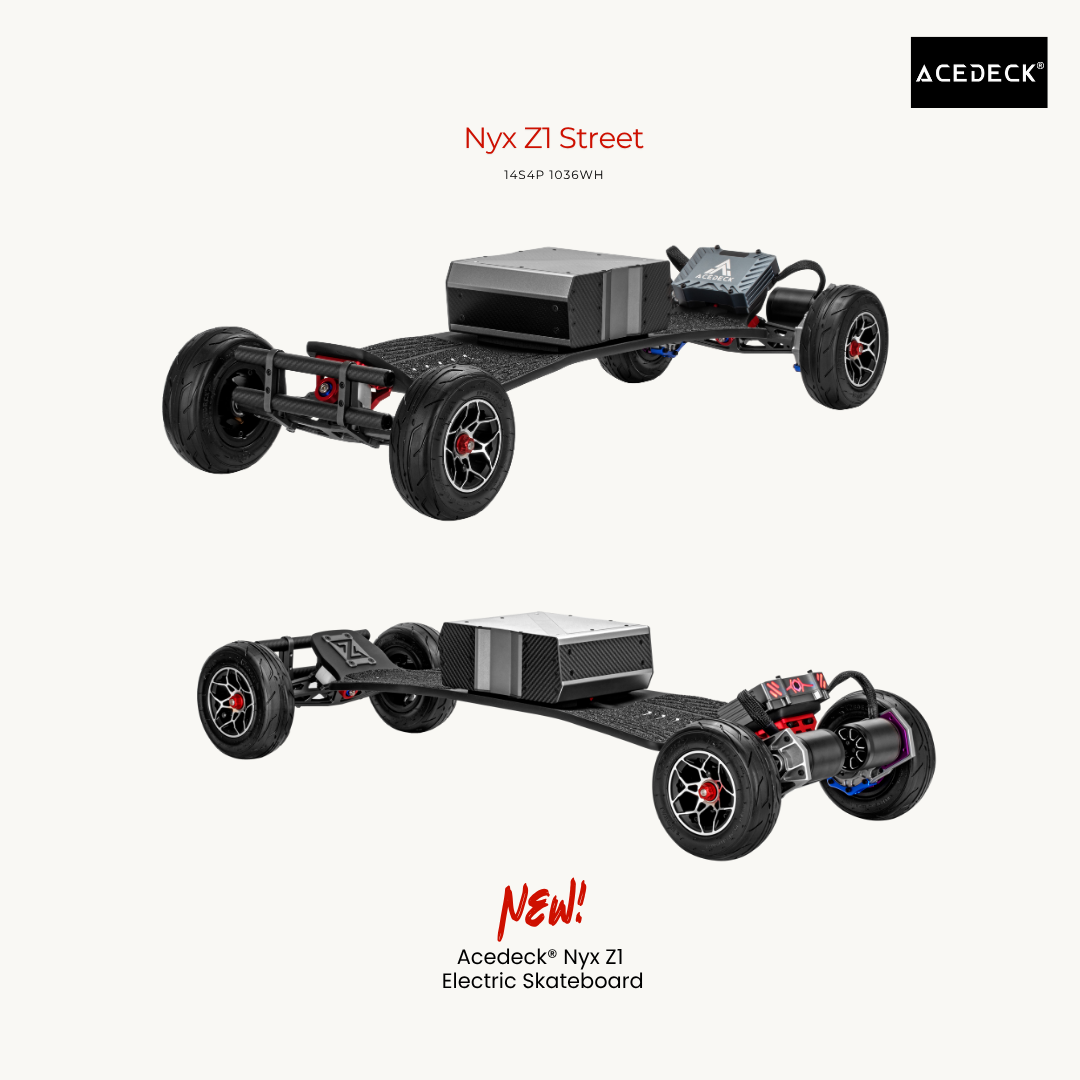 Acedeck® Nyx Z1 Electric Skateboard 2.0【Best Price】