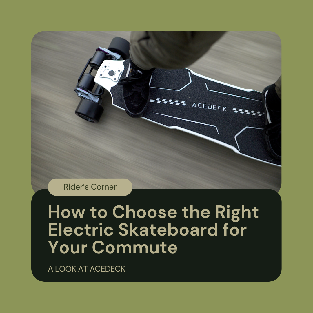 How to Choose the Right Electric Skateboard for Your Commute