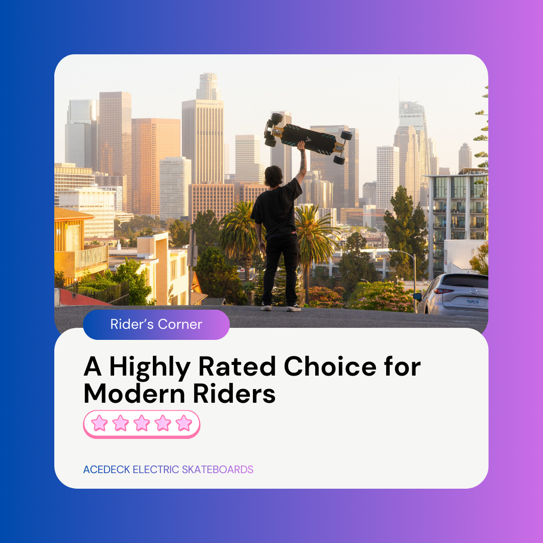 Acedeck Electric Skateboards: A Highly Rated Choice for Modern Riders