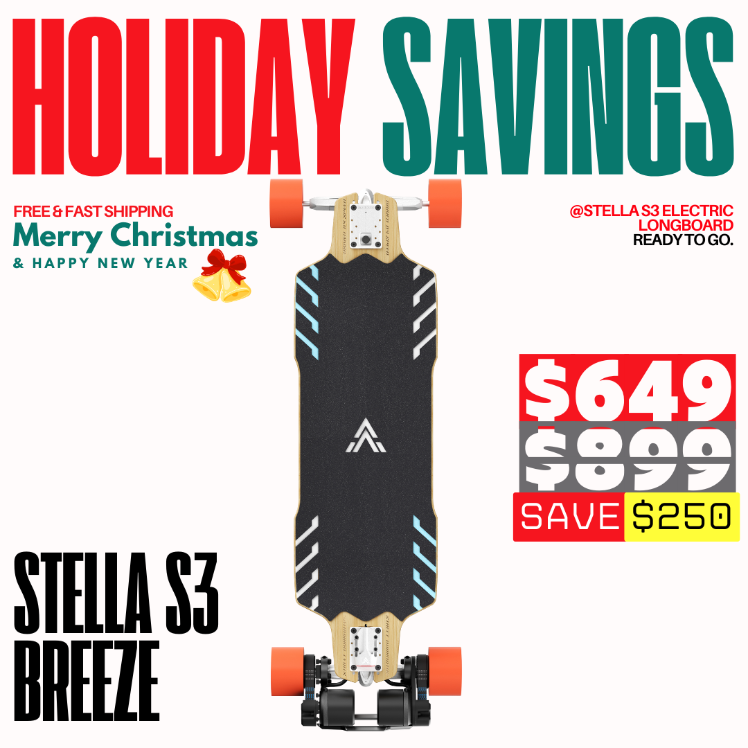 Acedeck® Stella S3 Breeze Electric Longboard